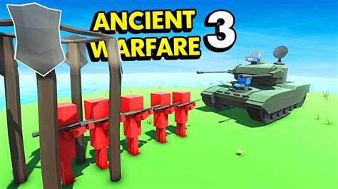 Infinite Rpg Units Vs All The Tanks In Ancient Warfare 3 Ancient