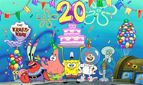 Nickelodeon Celebrates 20 Years Of ‘spongebob Squarepants