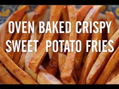We all enjoyed these oven baked sweet potato fries and they paired perfectly with the sliders i served them with. How to Make Crispy Oven Baked Sweet Potato Fries - YouTube