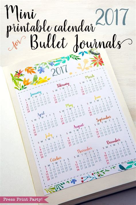 Printable calendar 2021 at free of cost users can download and take prints as per their choice. 2018 Calendar Set, Bullet Journals, Printable Watercolor ...