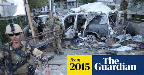 Deadly Suicide Bomb Attack On Nato Convoy In Kabul Afghanistan The
