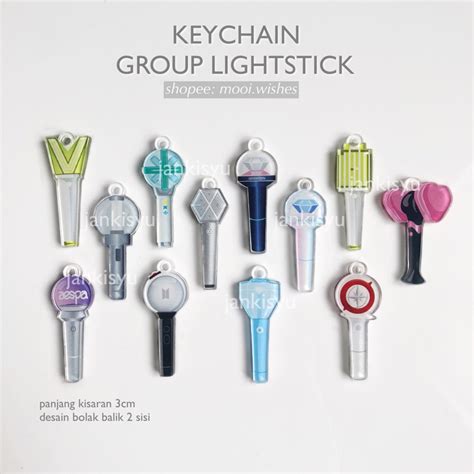 Jual Keychain Lightstick Kpop Gantungan Kunci Shopee Indonesia