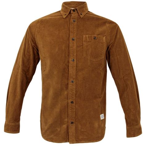 Norse Projects Anton Cacao Corduroy Shirt N40 0123