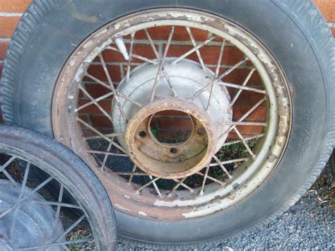 1932 Ford 18 Inch Wire Wheels Set Of 4 Sold The Hamb