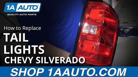 How To Replace Tail Light Lens 14 19 Chevy Silverado Youtube