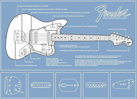 Wiring diagram specific to jaguar kurt cobain with sd 59. Fender Jaguar Jazzmaster Wiring Diagram Fenderjaguar | schematic and wiring diagram
