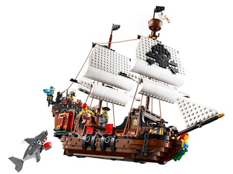 New (and old) infos about the 31109 creator pirate ship: LEGO 31109 Pirate Ship Creator 3-in-1 - BrickBuilder ...