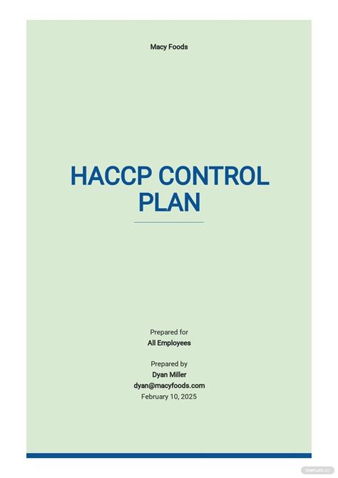 Completing Your Haccp Plan Template A Step By Step Guide Safesite Images