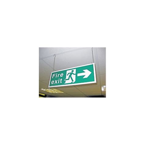They allow you to utilize all the headroom space available by simply building the grid system in. Suspended Ceiling Signs | Fixtures & Fittings | PARRS