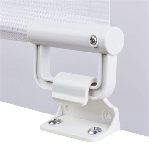 Callowesse Air Retractable Stair Gate White Extendable To 140cm