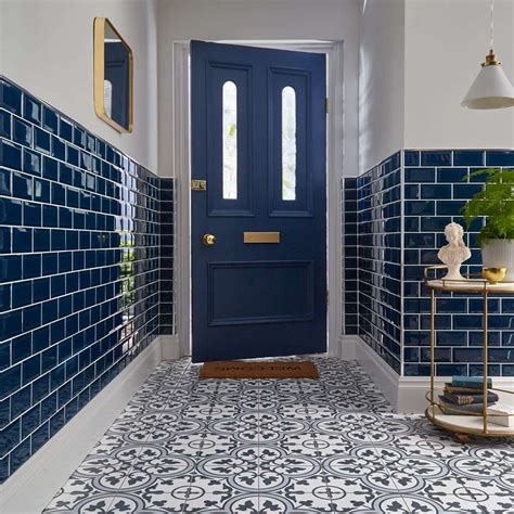 A list of modern bathroom wall decor ideas filled with funny prints, wall plaques, industrial shelving, modern geometric tiles, and quirky toilet paper holders. Summer Makeover: Win The Cost of Your Tiles Back - Walls ...