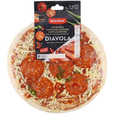 Compra Pizza Diavola Betty Bossi 375g A Un Prezzo Conveniente Coopch