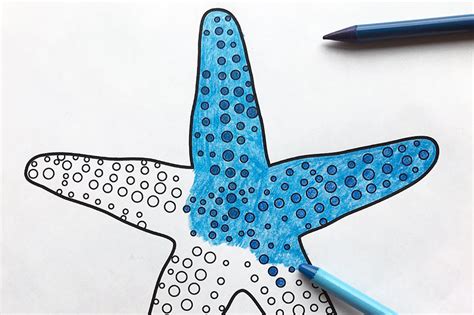Download the summer beach coloring page. Starfish | Free Printable Templates & Coloring Pages ...