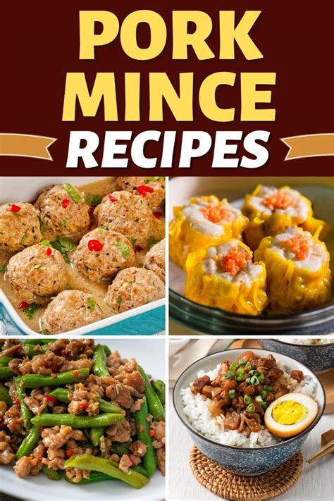 25 Easy Pork Mince Recipes For Weeknights Insanely Good