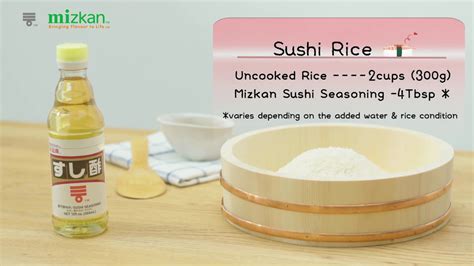 Sushi Rice Sushi Seasoning Youtube