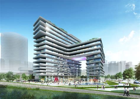 10 Design High Technology District Commercial Hub By 10 Design