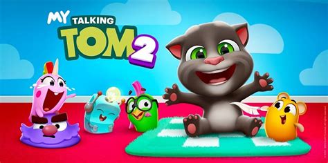 Talking tom's ready to start a new adventure! These adorable features of 'My Talking Tom 2' will bond ...
