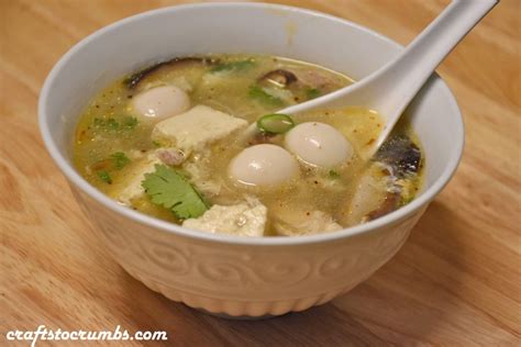 Quail Egg Soup Crafts To Crumbs