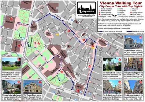 Vienna City Tour Map Download