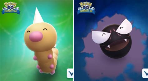 Weedle And Then Gastly Earned The Most Votes In The Pokémon Go