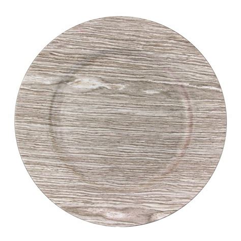 Koyal Wholesale 13 Faux Wood Charger Plate And Reviews Wayfair