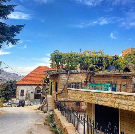 The Beautiful Village Of Hasroun Lebanon Beautiful Villages