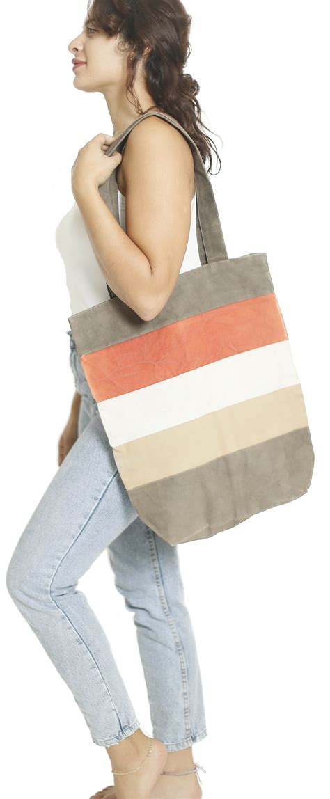 Large Carry All Linen Tote Bag صافي كرافت