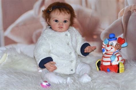Reborn Baby Doll Poppet Made From Limited Out Kit Poppet By Adrie