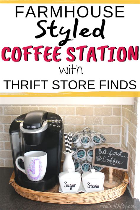 Create The Perfect Diy Keurig Coffee Station With Farmhouse Style Diy