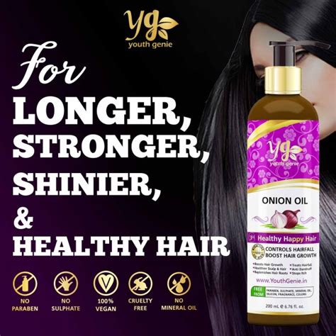 Youth Genie Premium Onion Oil With Redensyl Hair Growth Anti