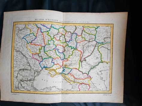 harta a principatelor romanesti rusiei si marii negre tiparita in 1813 okazii ro