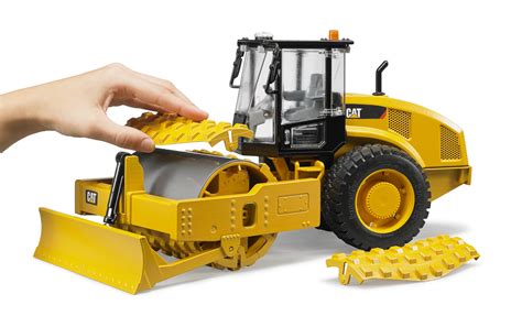 Bruder Cat Vibratory Soil Compactor Construction Kids Toy Model Scale 1