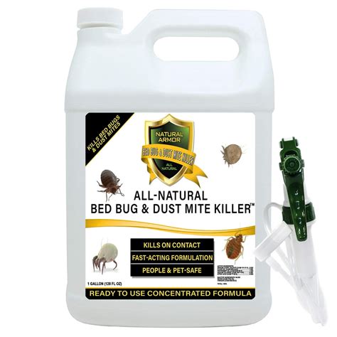 Bed Bug And Dust Mite Killer Natural Spray Treatment For Mattresses