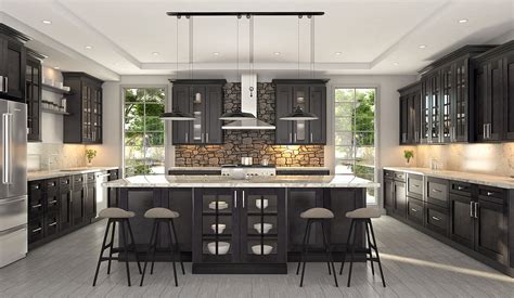 With a look that brings the word ambiance to mind,. Cubitac Dover Shale | Kitchen Cabinets & Tiles, NJ | Art ...