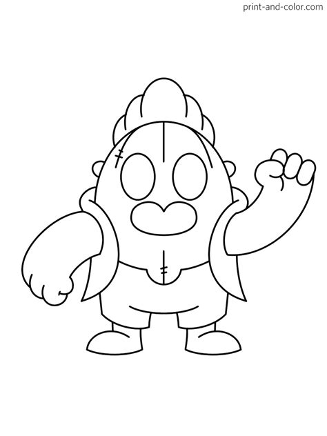 Png in 3 resolutions (1x, 2x, 3x) or 1x with maximum resolution. Brawl Stars coloring pages | Print and Color.com