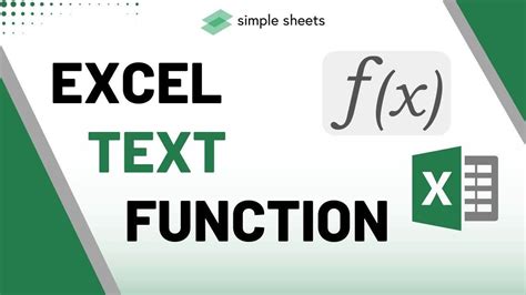 Excel Text Function A Comprehensive Guide For Beginners
