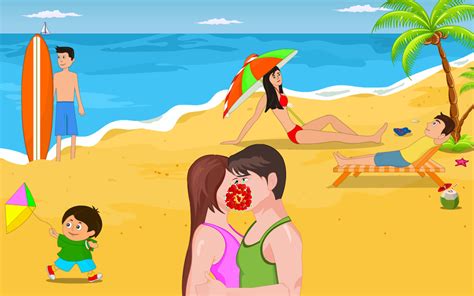 Beach Kiss Kissukappstore For Android