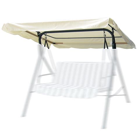 Comparison shop for swing replacement canopy cover home in home. 66 x 45 Outdoor Swing Canopy Top Replacement Cover Garden ...