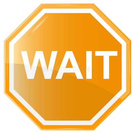 Go Wait Stop Icons Stock Illustration Illustration Of Caution 8421667