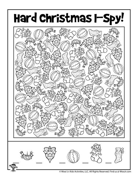 I Spy Printable Activity for Kids | Woo! Jr. Kids Activities : Children