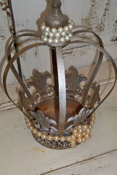 Crown designs is renowned for the stylish and elegant transformation of homes and businesses. Large decorative metal crown painted shimmer bronze ...