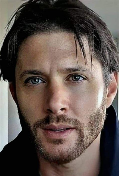 He is now bearded with much longer hair, looking a. Pin by Ana Plesky on Jared and Jensen in 2020 | Jensen ...