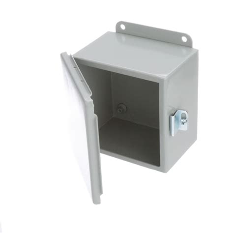 Nvent Hoffman A606ch Junction Boxpanel Mountsteelgray6x6x4 In
