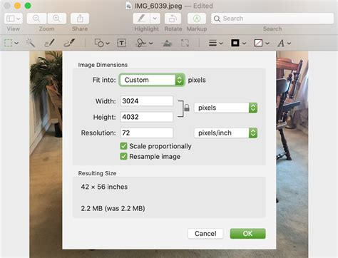 How To Use The Color And Size Tools In Preview On Mac