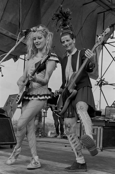 Ari Up Vocals And Viv Albertine Guitar The Slits Alexandra Palace London June By