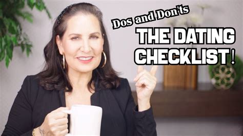 Dos And Donts The Dating Checklist Youtube