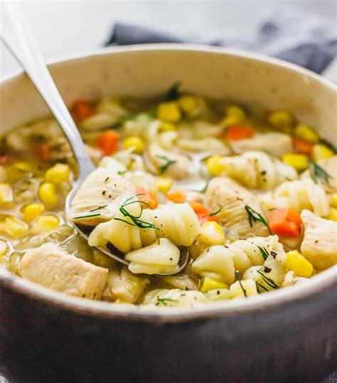 My whole family loved it. Instant pot chicken noodle soup - Savory Tooth