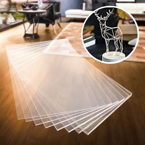 New Clear Perspex Acrylic Precision Cut Sheet Plexiglass For Pmma Thermo Plastic Chile Shop