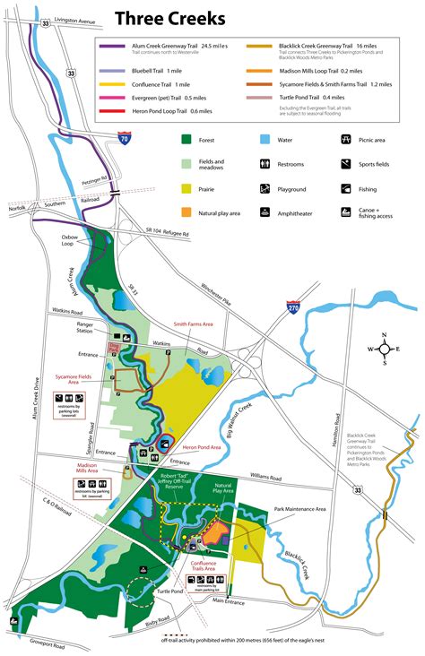 Maps Metro Parks Central Ohio Park System