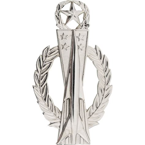 Air Force Master Missile Operations Badge Mirror Finish Regular Size